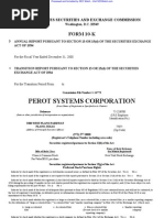 PEROT SYSTEMS CORP 10-K (Annual Reports) 2009-02-25