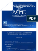 Track-4-Ben-Verhagen - Validation of ASME 31G and RSTRENG