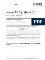 Minitab Tip Sheet 15