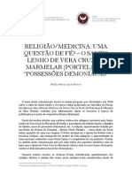 Religião/medicina: Uma Questão de Fé? - o Santo Lenho de Vera Cruz de Marmelar (Portel) e As "Possessões Demoníacas"