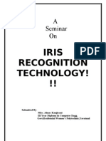 Iris Scanning Report