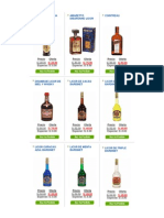 Lista de Tragos