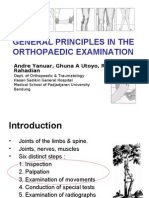 Orthopaedic Physical Examination General Principles