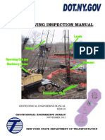 Pile Driving Inspection Manual - Gem-26b - Nydot