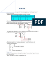 Matriz e Determinantes