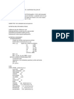 Nutrition Care Process Note-Icu