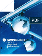 Swivelier Circa 1 Tubular Track System Brochure 1978