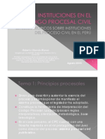 Instituciones Del Proceso Civil.