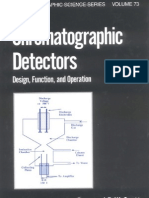 Chromatographic Detectors Design, Function, and Operation - Raymond P