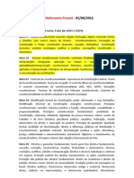 Plano de Estudos Defensoria Paraná