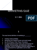 Marketing Quiz