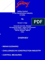 Safety Control in The Construction Industry in India