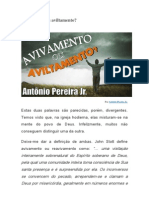 Avivamento Ou Aviltamento