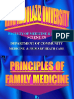 Principles of Family Medicine