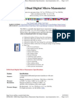 Infiltec-DM4-Dual Digital Micro Manometers PDF