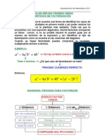 Ejercicios Factorización