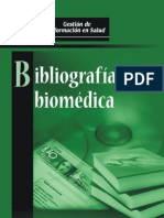 Bibliografía Biomédica PDF