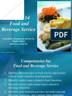 Food and Beverage Service: Convention Management and Service Eighth Edition (478TXT or 478CIN)