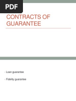 Contract of Guarantee