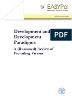 Development and Development Paradigms