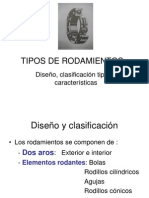 Tipos de Rodamientos SKF