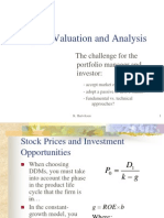 Equity Valuation Analysis