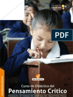 SiProfe Didactica Del Pensamiento Critico PDF