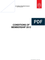 Aiqs Conditions of Membership - Nov 2012 PDF