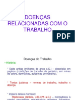 Aula 01 - Introdução Doenças Ocupacionais e Conceitos