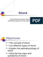 Shock: Gastrointestinal Surgical Department of Affiliated Hospital of Jining Medical College