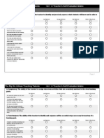 Artisan Big Six Self-Evaluation Matrix