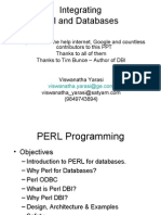 PERL Programming Database