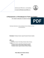 Planejamento e Periodizção Do Treino No Futebol