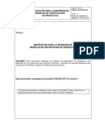 OAA - I01-PE-CP-01 Modelos Certificacion de Productos