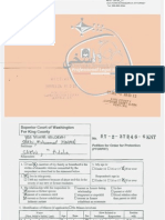 Page 1: RESTRAINING ORDER-KNT by Mohammad Haroon Sakhi (Daddy) on behalf of 3 Minor Children Protecting them from Adela Saleh Zada Mohammad Sakhi due to hospitalization by attempted murder from overdose of iron pills