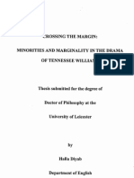 Tennessee Williams Minorities and Marginality