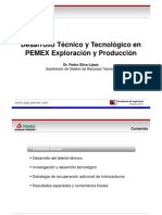 DR Pedro Silva Lopez-Desarrollo Tecnico y Tecnologico