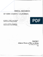 Kern County Mines and Minerals Resources