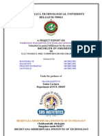 Visvesvaraya Technological University BELGAUM-590014: Submitted in Partial Fulfillment For The Award of