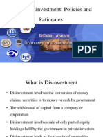 Disinvestment Policy of India