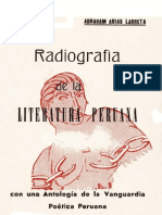 Radiografia de La Literatura Peruana - Abraham Arias Larreta