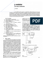 Second-Order Ring Modulator: Calculations of Losses and Some Design Considerations