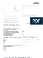 Matematica Equacoes Modulares Exercicios