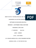 Unidad 3. Software para Gestión