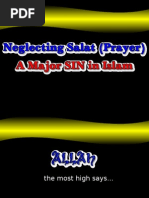 Neglecting Salah - A Major Sin in Islam