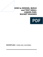 (Rocketry) How To Design, Build and Test Small Liquid - Fuel Rocket Engines