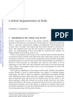 Carbon Sequestration in Soils