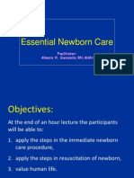 Essential Newborn Care 2013