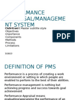 Performance Management System