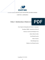 Relatório 3 - Resistência Linear e Primeira Lei de Ohm